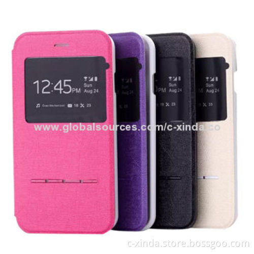 Leather Case for Samsung Galaxy S4 with Wallet Design and Stand Holder, More Colors for Choice